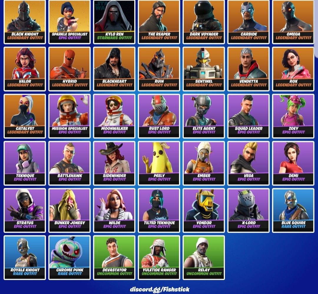 Fortnite Black Knight Account, Video Gaming, Gaming Accessories, Game