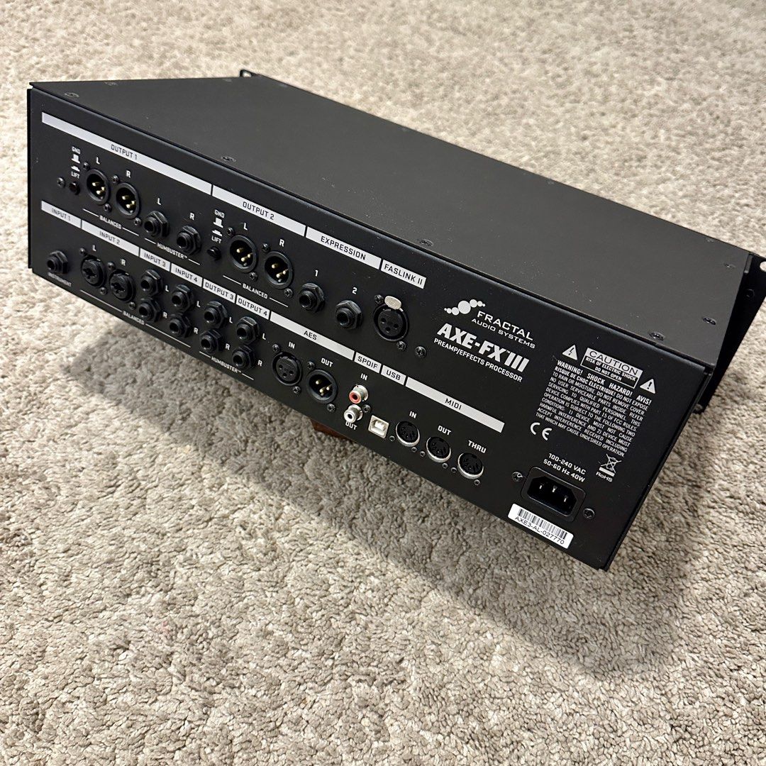 Fractal Audio Axe FX III mark 2, Hobbies & Toys, Music & Media, Musical
