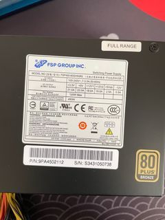 FSP SFX 450W 80PLUS Bronze PSU