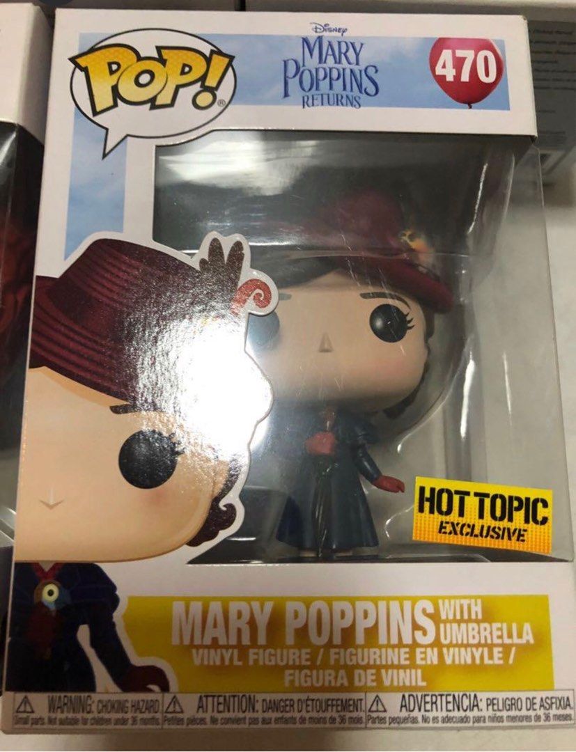 Funko Pop Disney Mary Poppins Mad Hatter Luau Timon Figurine