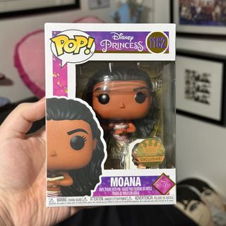 Funko POP! Moana (Gold) with Pin - Ultimate Princess Collection  (#1162)