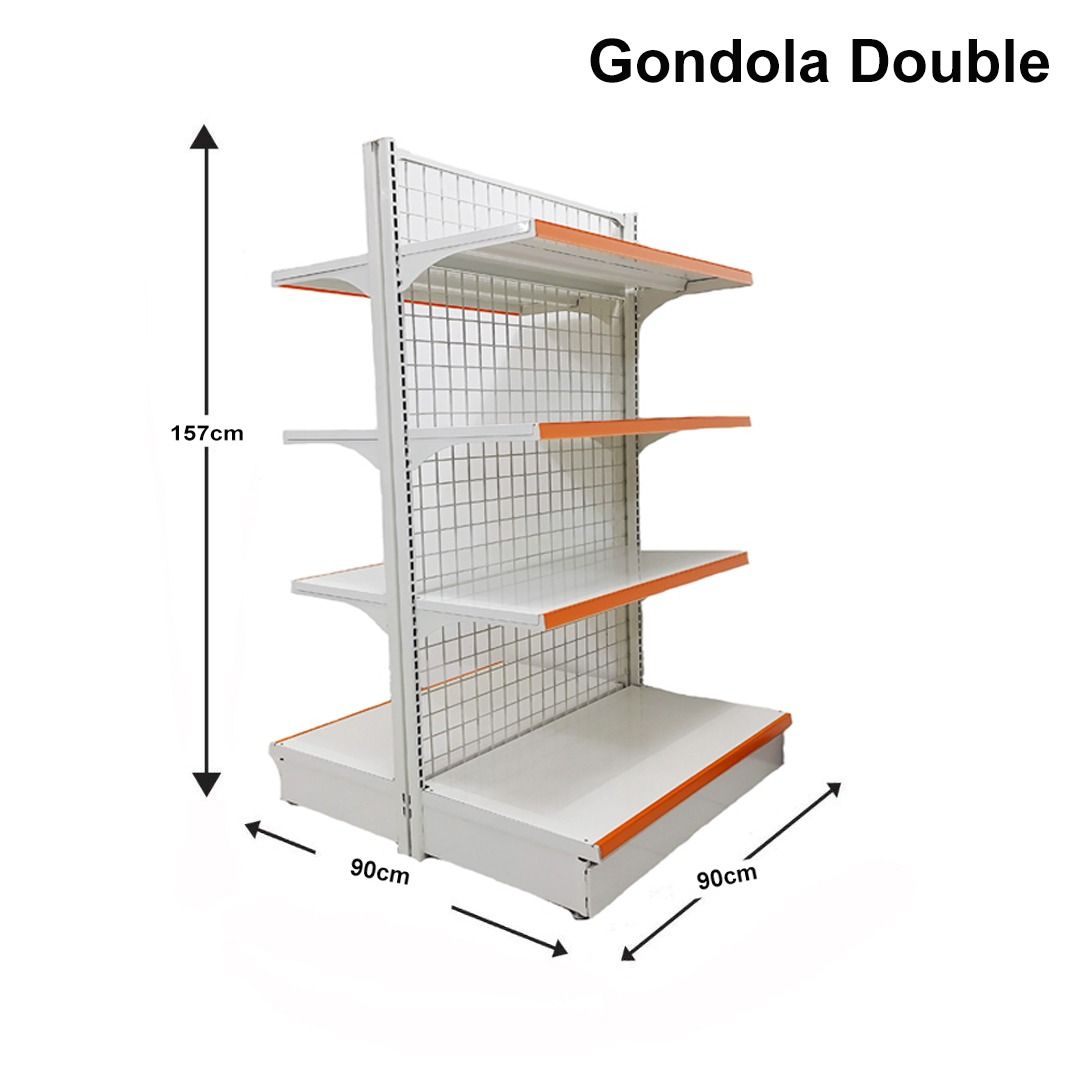 Gondola korean Supermarket shelves display racks high quality made in