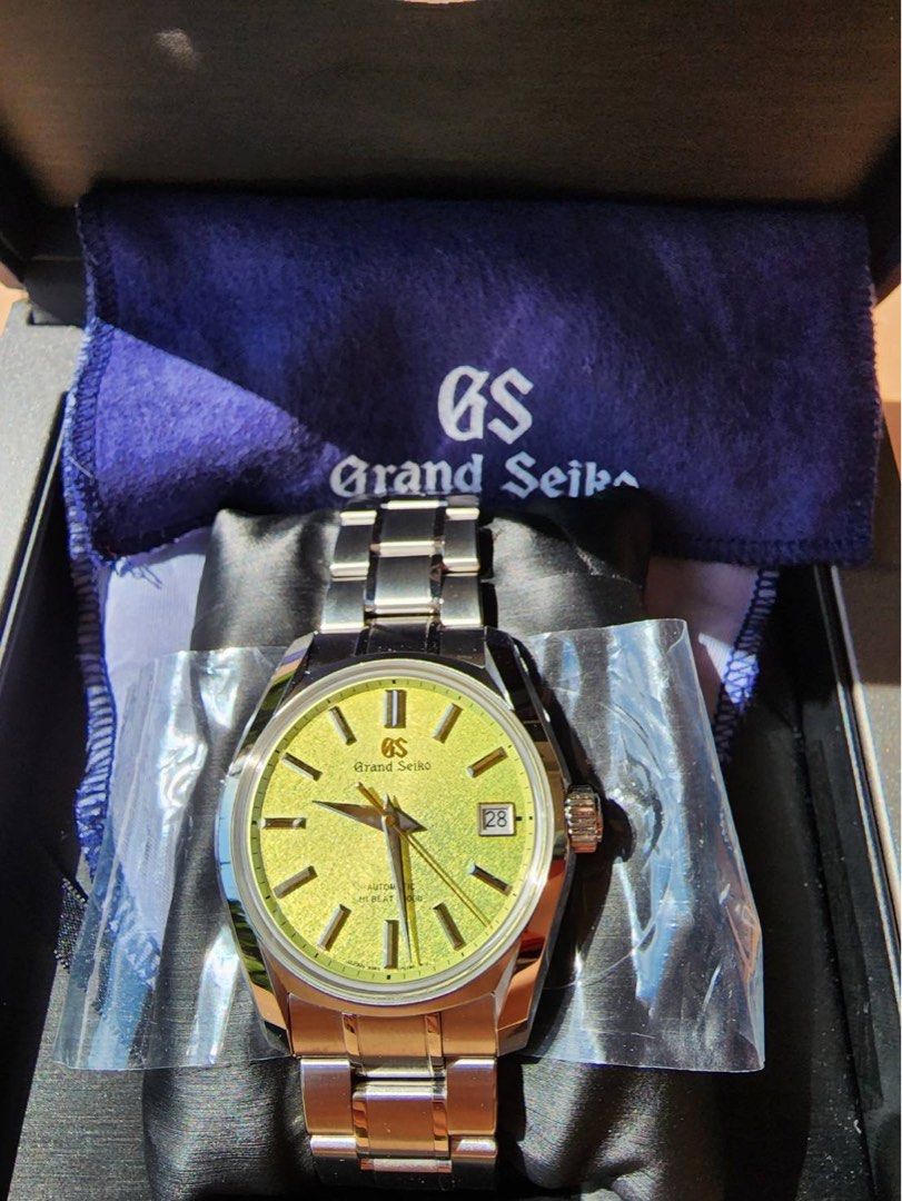 Grand Seiko Thailand limited edition SBGH303: Koke-iro (Green Moss),  Luxury, Watches on Carousell