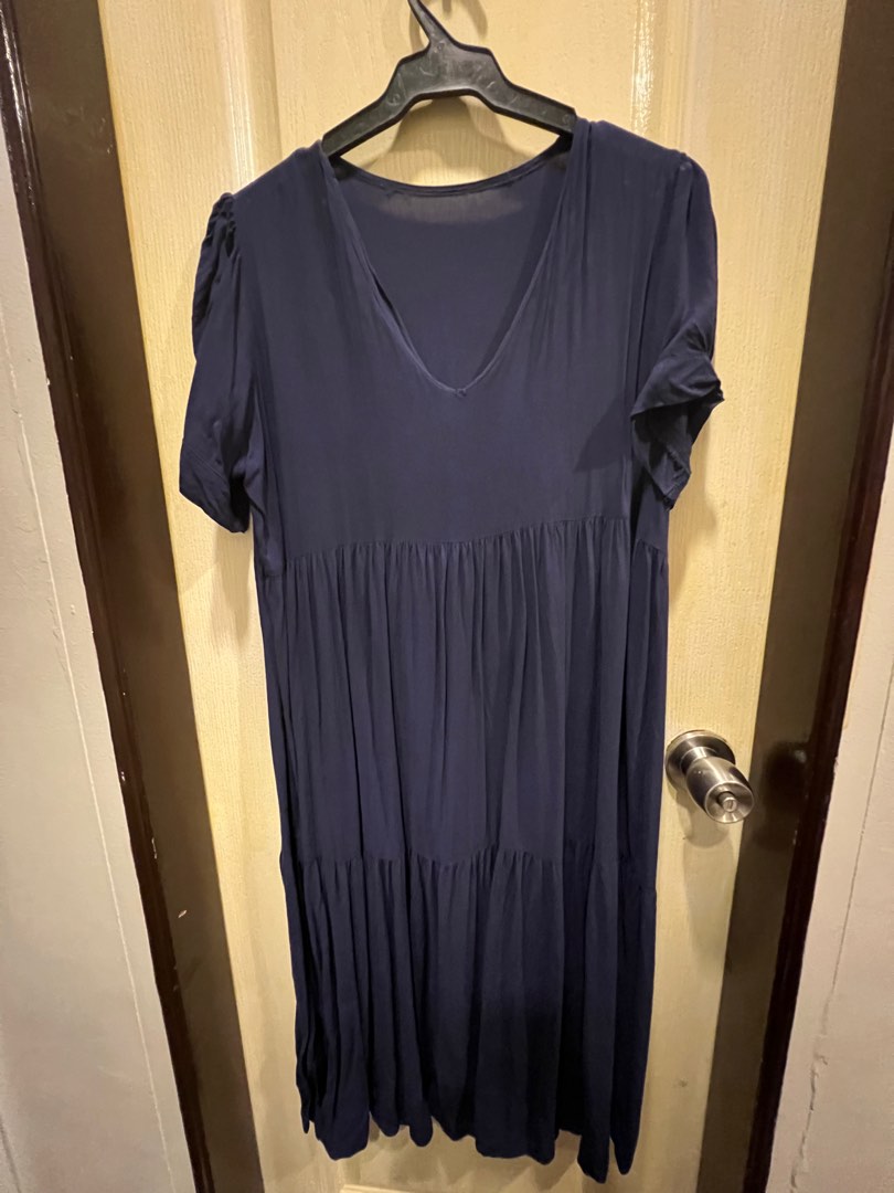 Greenhills Navy blue, Women's Fashion, Dresses & Sets, Dresses on Carousell