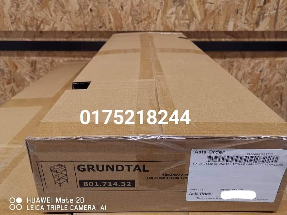 GRUNTAL TROLLEY, Furniture & Home Living, Furniture, Shelves, & Racks on Carousell
