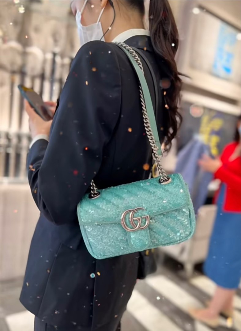Gucci sales sequin marmont