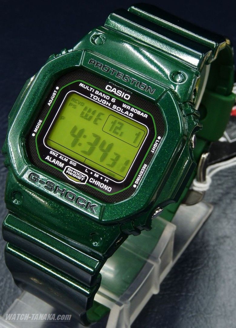 希少カラー G-SHOCK GW-M5610CC-3JF グリーン クレイジー - 時計