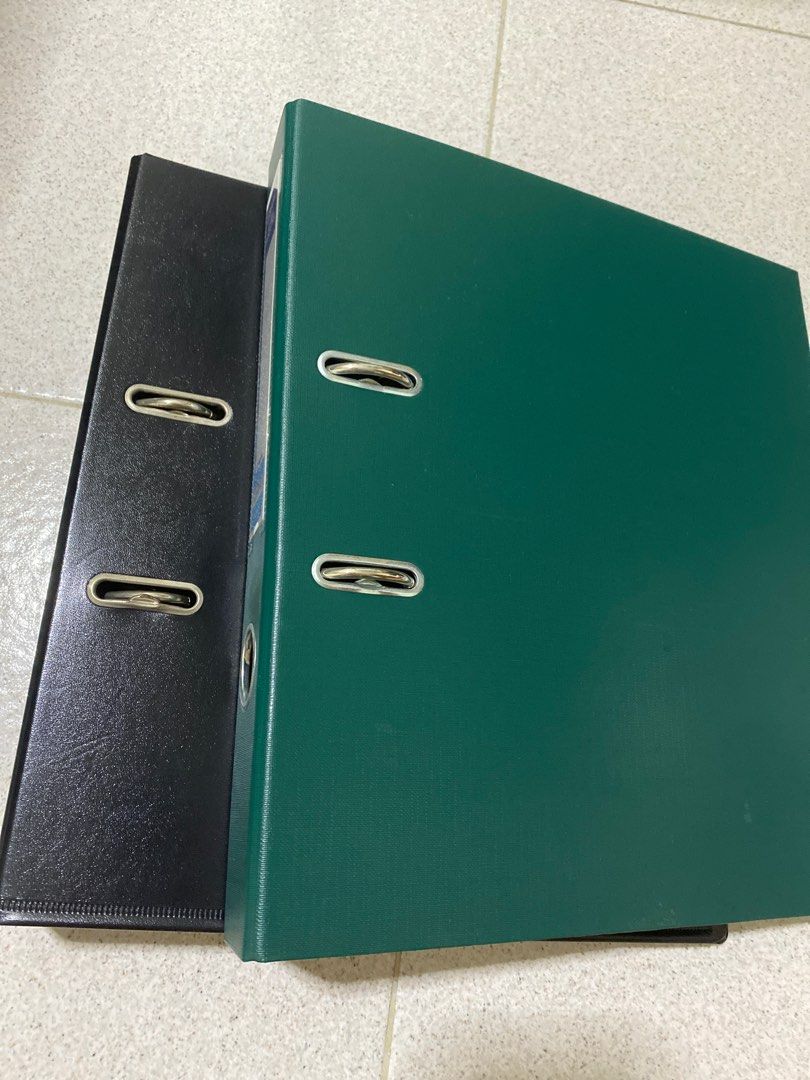 Hard Cover Ring File, Hobbies & Toys, Stationery & Craft, Stationery