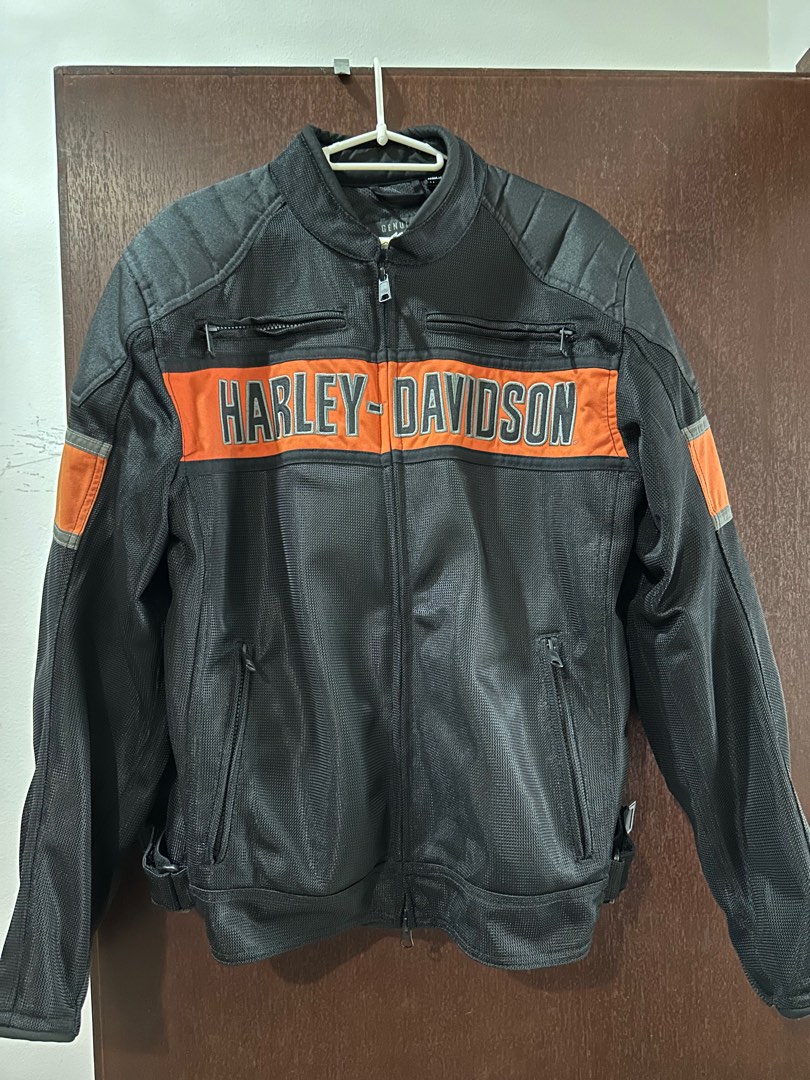 Harley Davidson Mesh Riding Jacket Motorbikes on Carousell