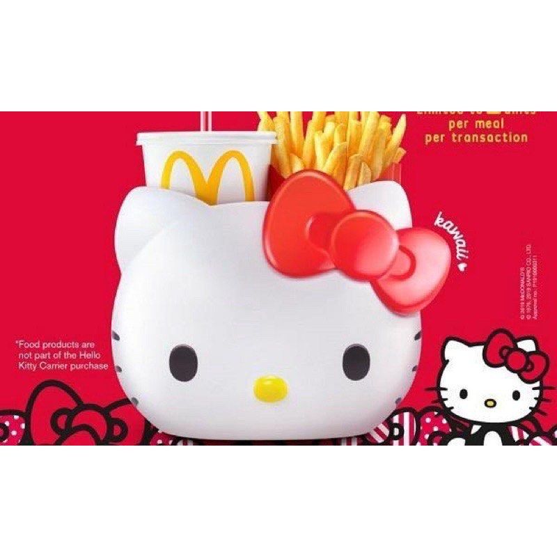 Hello kitty bucket x macdonald, Hobbies & Toys, Toys & Games on Carousell