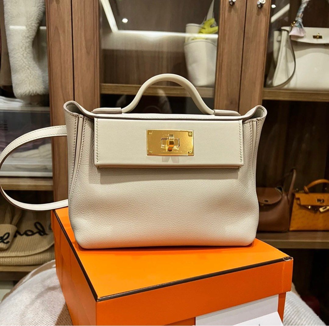 Hermes 2424 mini 8L beton, Women's Fashion, Bags & Wallets