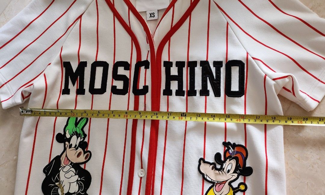 H M Moschino baseball jersey XS size Women s Fashion Tops Other
