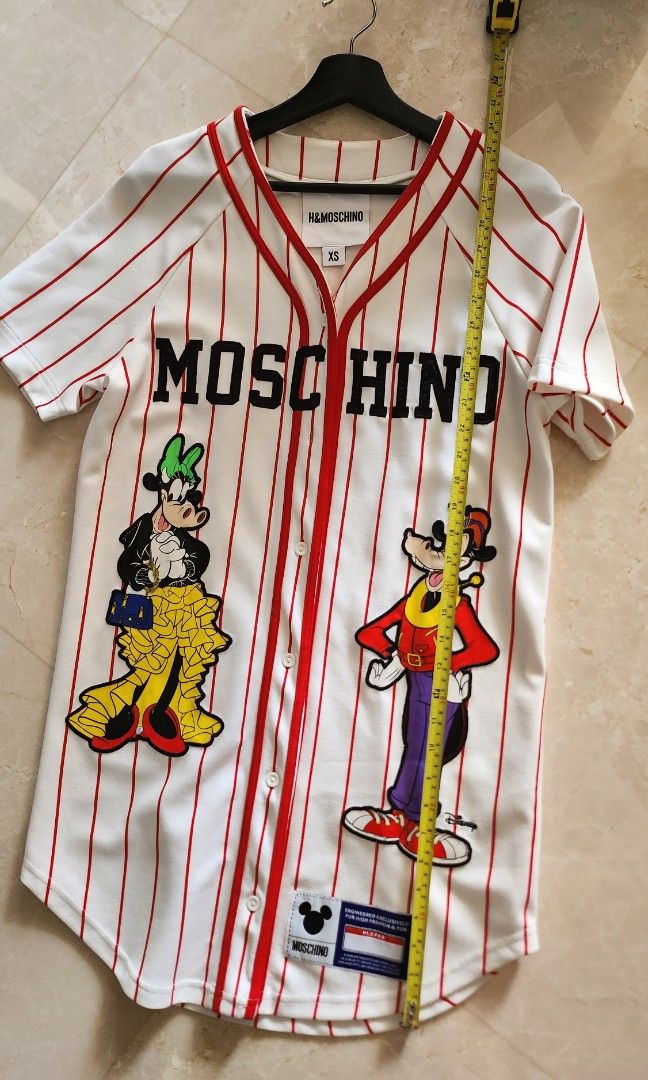 H&m moschino baseball dress discount