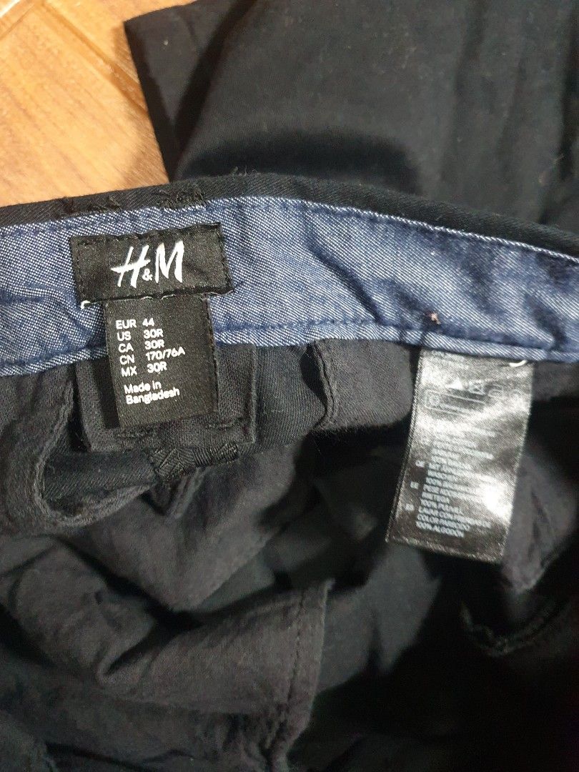 H&M Slacks (Category: Jeans) located in Baguio. Submitted by jdfselectify (Listing ID 1204141044, Image 3). Description: Excellent condition Dimension: 28-29 waist x 39.5 length.