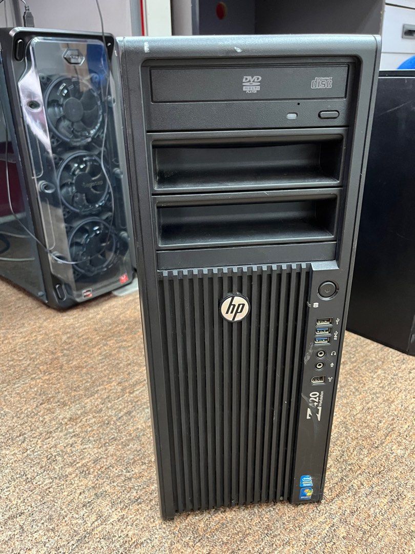 Hp z420 workstation, Computers & Tech, Desktops on Carousell