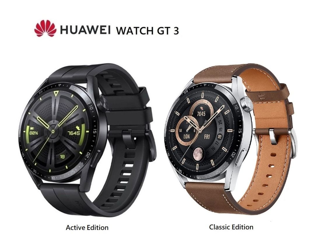 沽清！Out of stock！售罄！----HUAWEI WATCH GT 3 46mm (JPT-B19