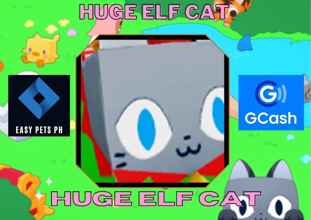 HUGE Elf Cat Pet Simulator X Petsimulatorx petsimx petsim PSX, Video