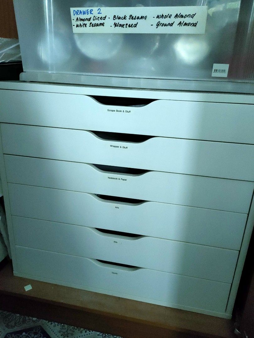 IKEA drawer Furniture & Home Living, Furniture, Shelves