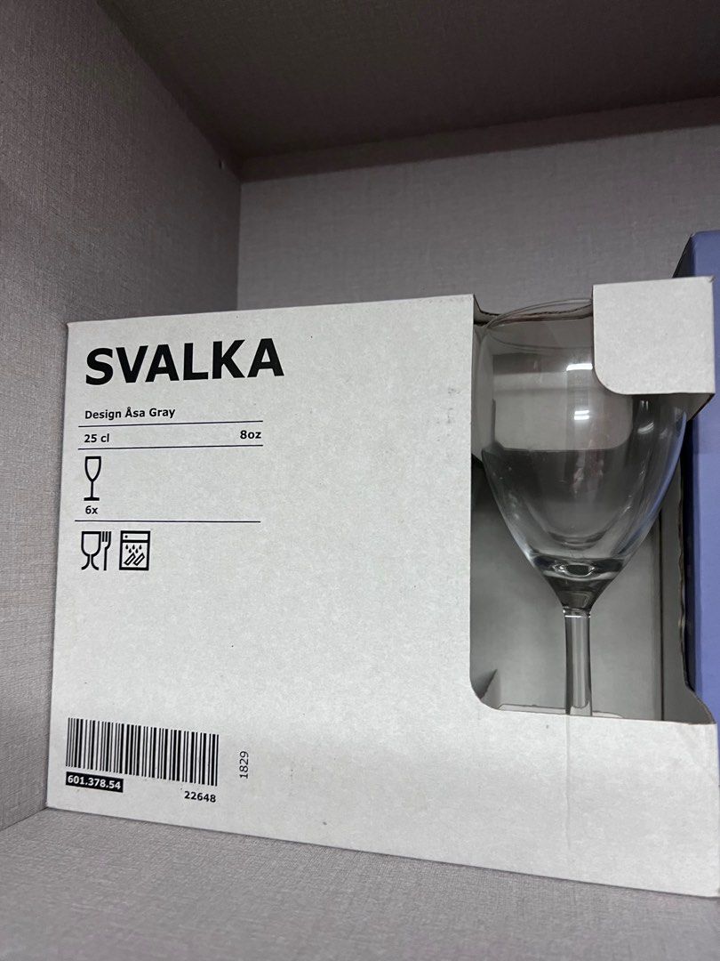 IKEA wine glass, TV & Home Appliances, Kitchen Appliances, Wine Cellar