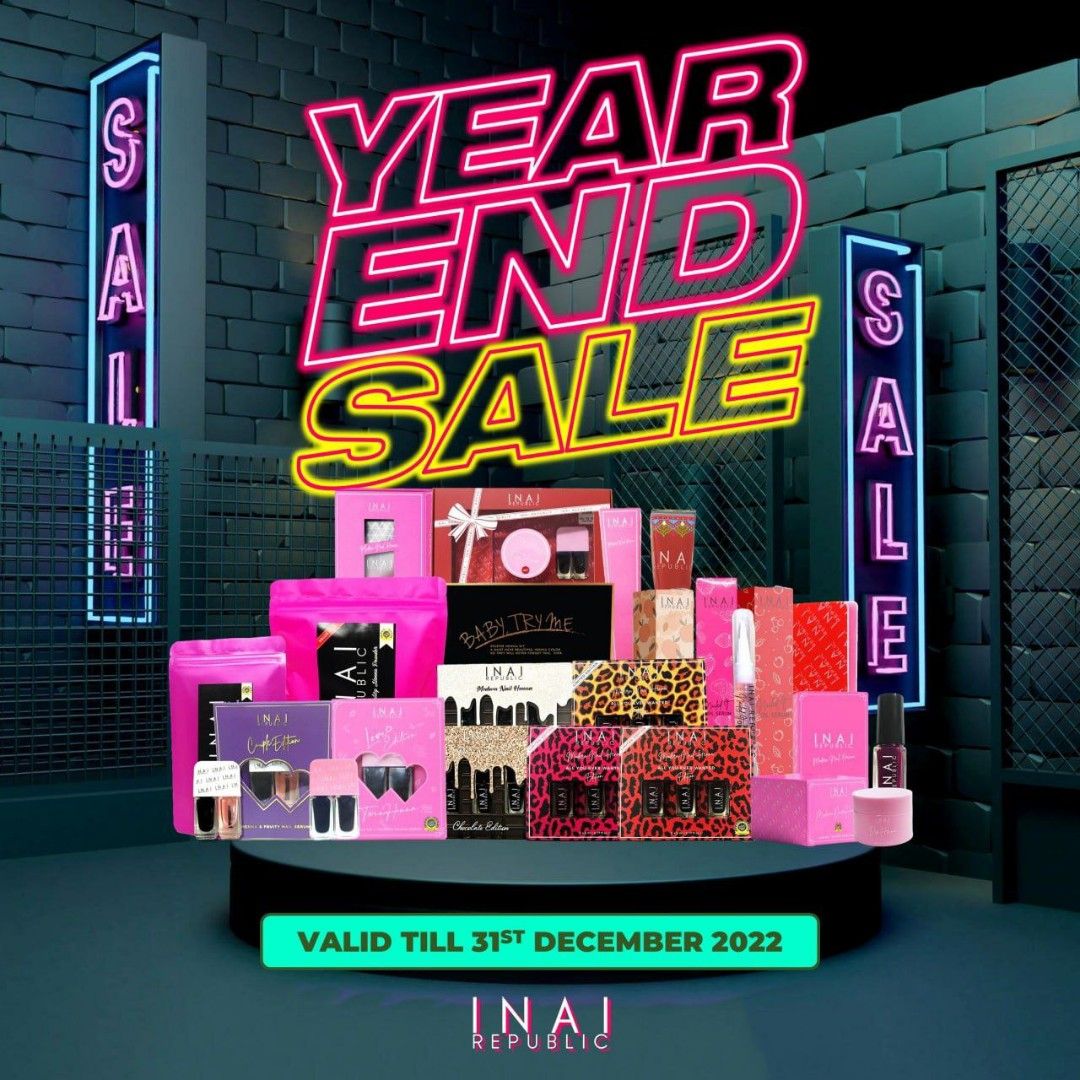 INAI REPUBLIC YEAR END SALE 2022, Beauty & Personal Care, Hands & Nails