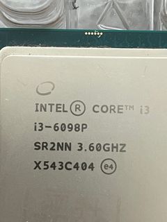 Intel i3 6100 6098P cpu 1151
