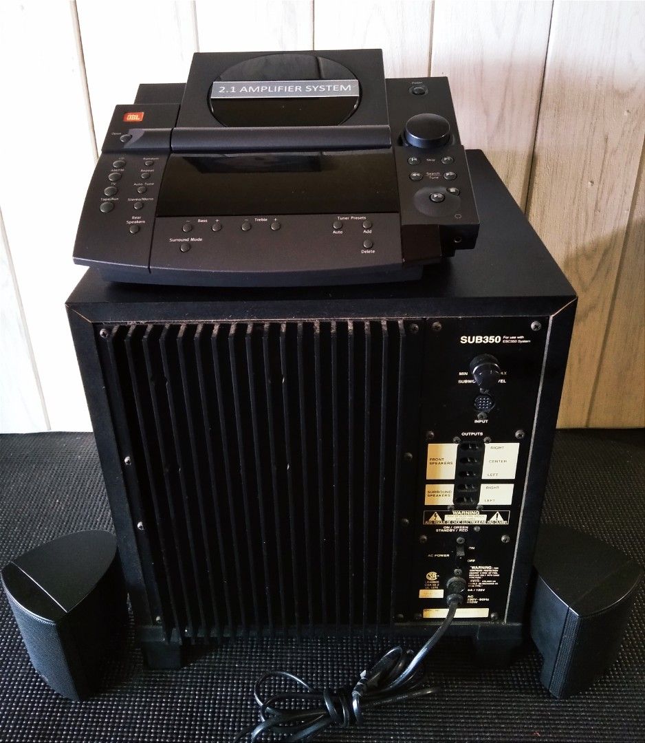 Jbl 2.1 amplifier new arrivals