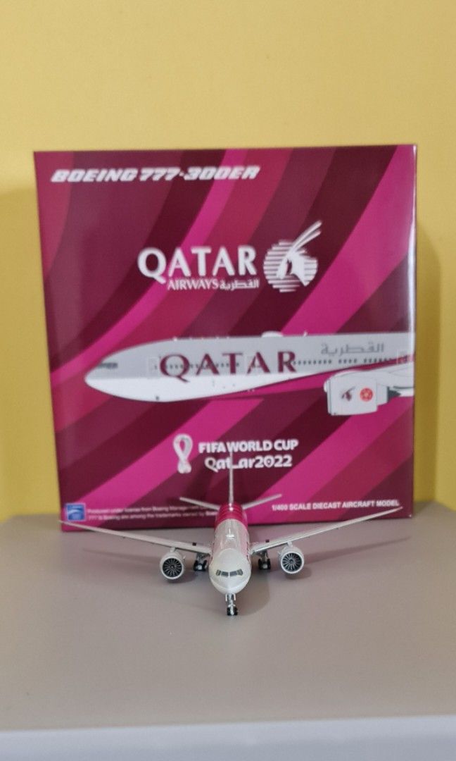 JC Wings 1400 Qatar Airways Boeing 777300ER "FIFA World Cup Qatar