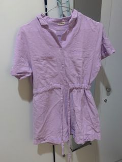Jumpsuit purple