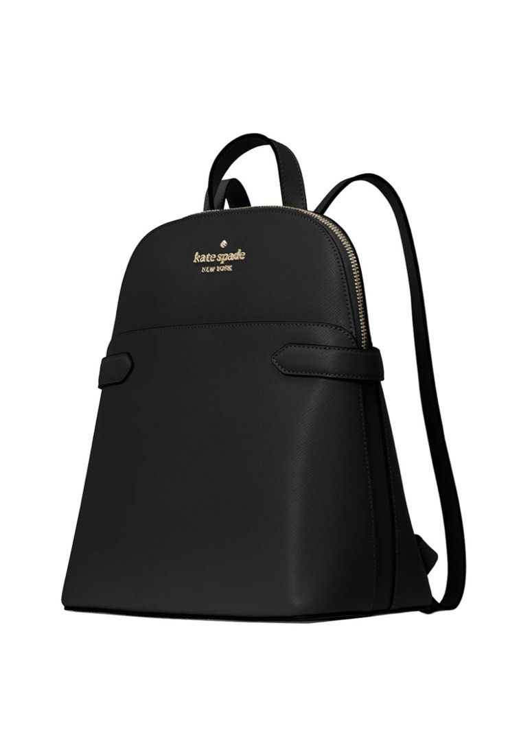Kate Spade Staci Dome Backpack Bag in Black k7340, Luxury, Bags u0026 Wallets  on Carousell