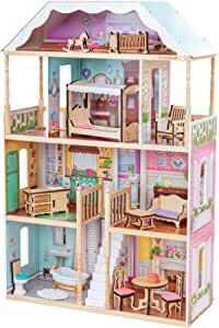 KidKraft Wooden Doll house Charlotte Dollhouse Hobbies Toys
