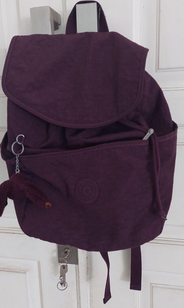 Kipling Backpack, Fesyen Wanita, Tas & Dompet di Carousell