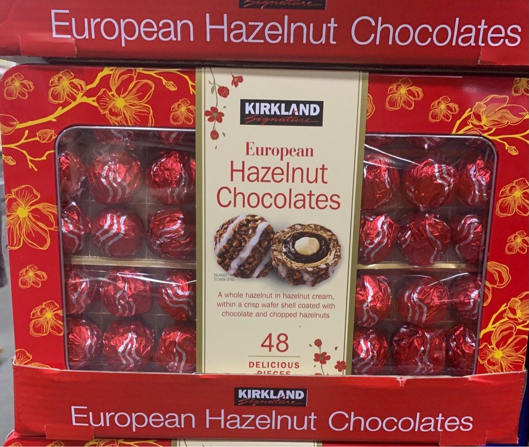 KIRKLAND SIGNATURE EUROPEAN HAZELNUT CHOC.48CT, Food & Drinks, Other