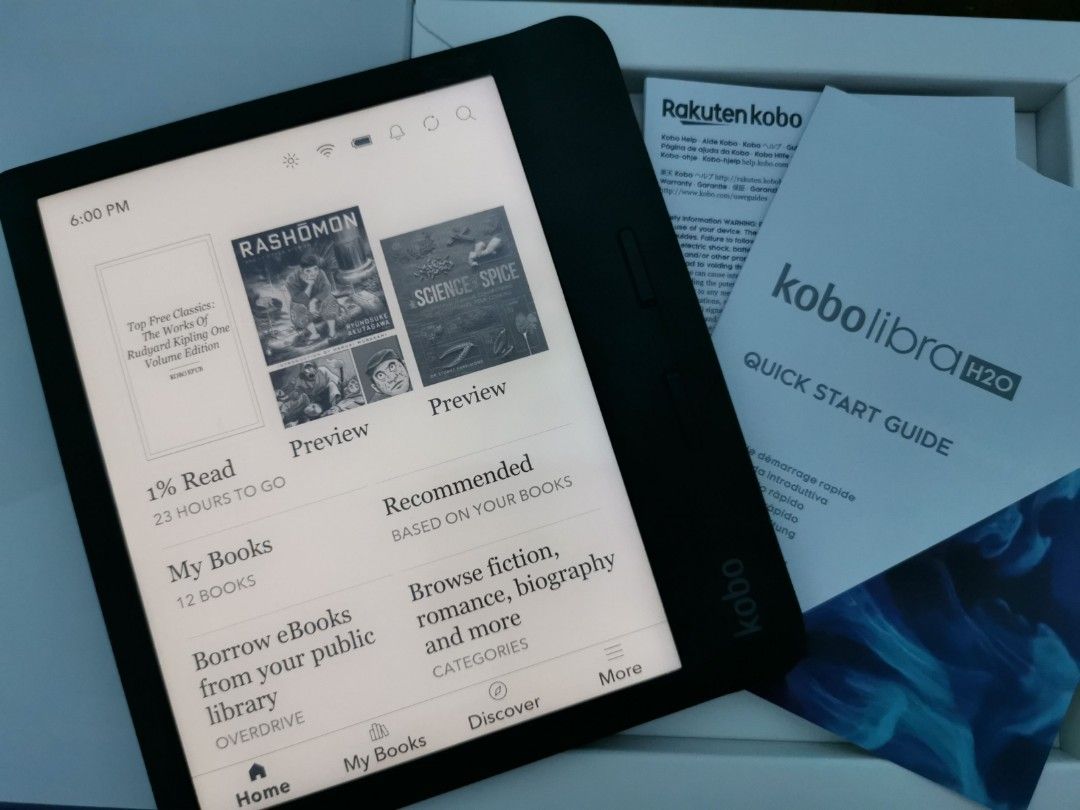 Kindle Paperwhite Vs Kobo Libra Comparison Review