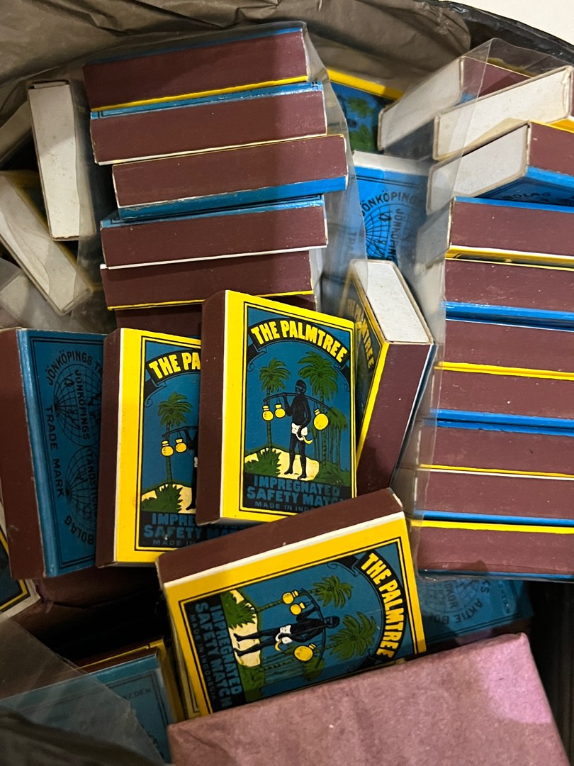 Korek api palm tree, Antik, Pajangan di Carousell