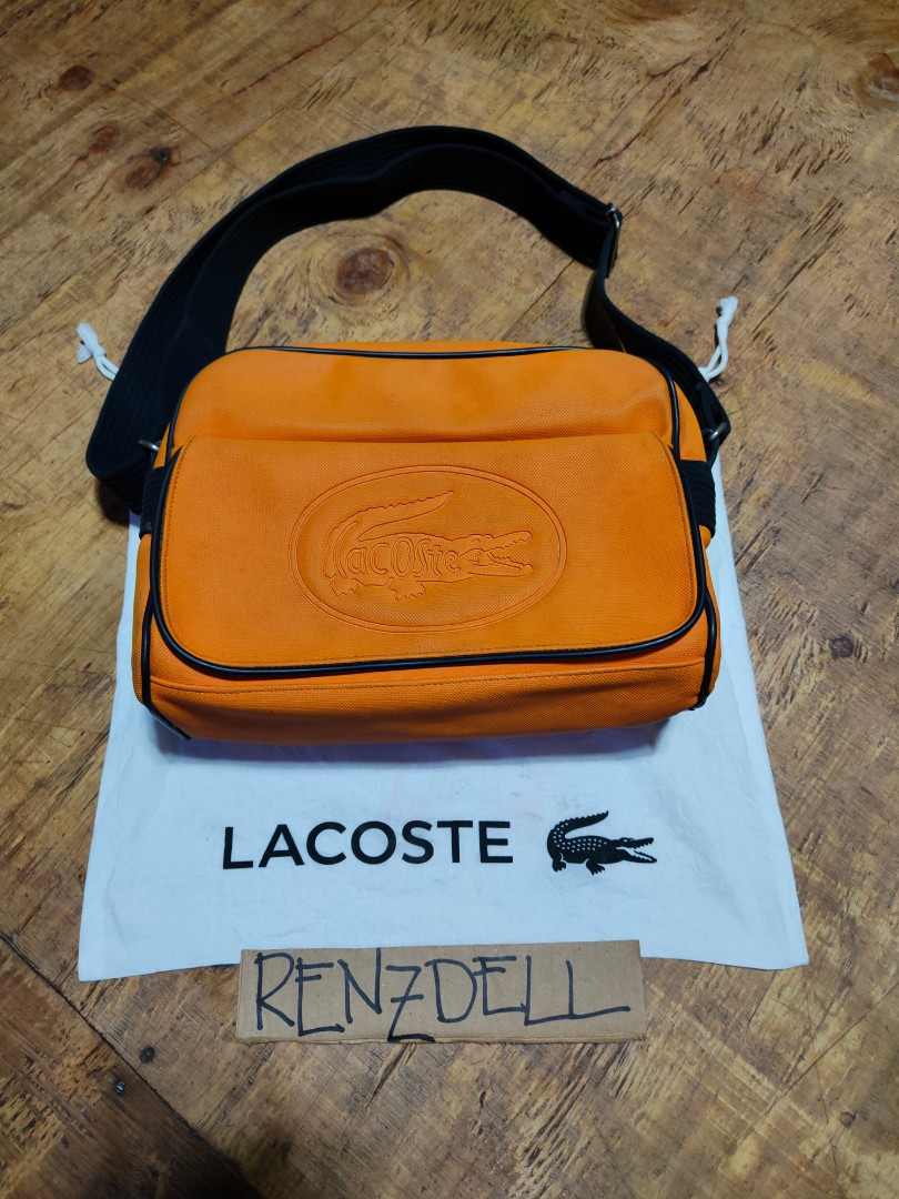 LACOSTE VINTAGE SLINGBAG, Luxury, Bags & Wallets on Carousell