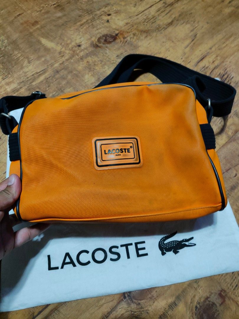 LACOSTE VINTAGE SLINGBAG, Luxury, Bags & Wallets on Carousell