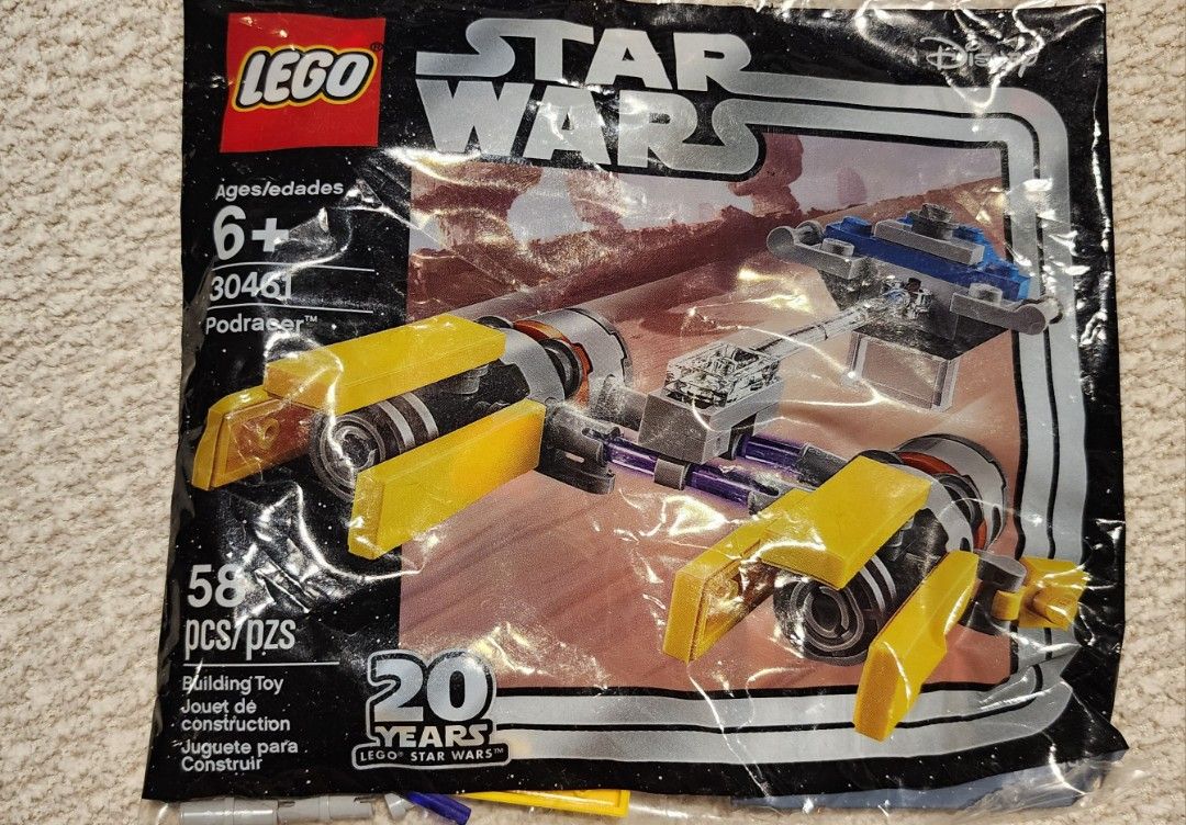Lego 30461 new sealed polybag star wars podracer