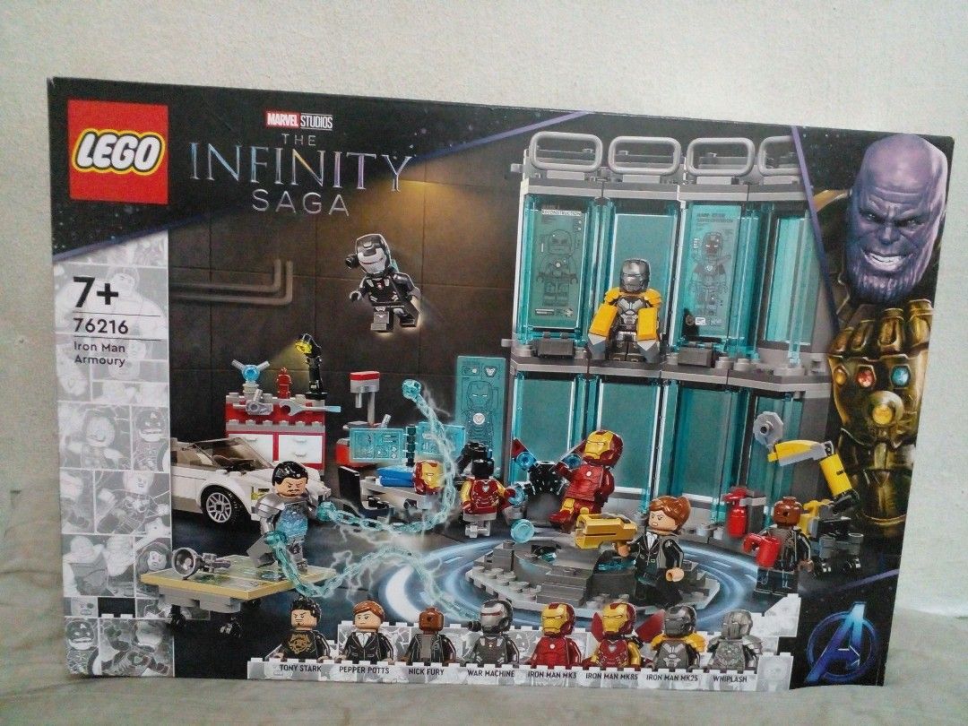Lego marvel infinity saga ironman 76216, Hobbies & Toys, Toys & Games ...