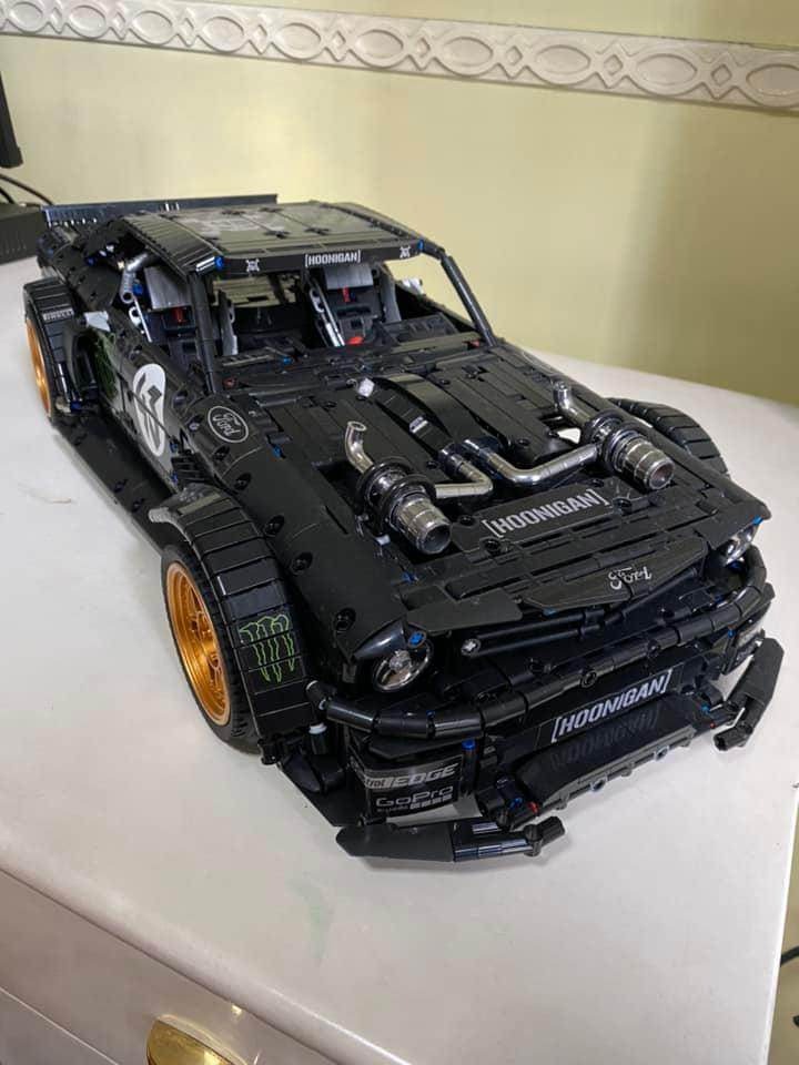 Ford mustang hoonicorn lego moc store