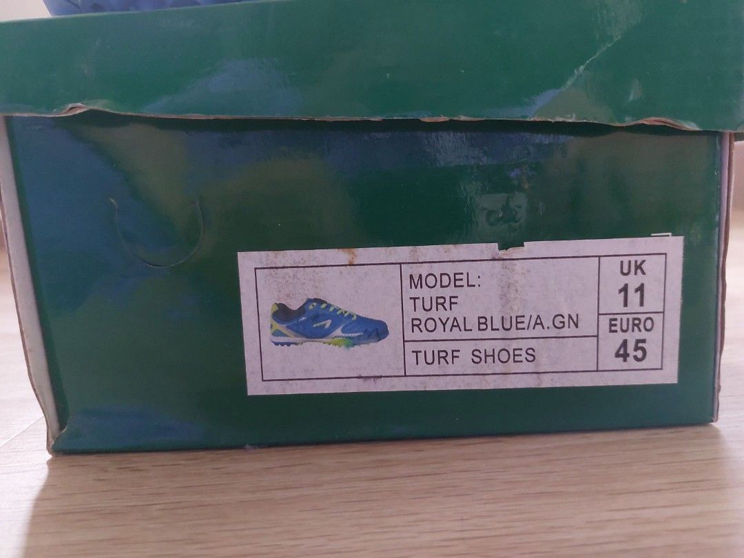 Royal blue turf shoes shop