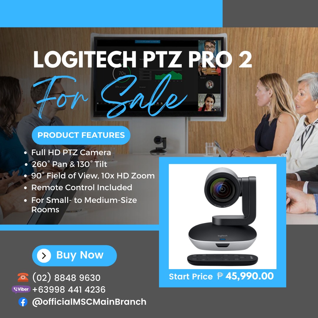 logitech ptz pro 2 price