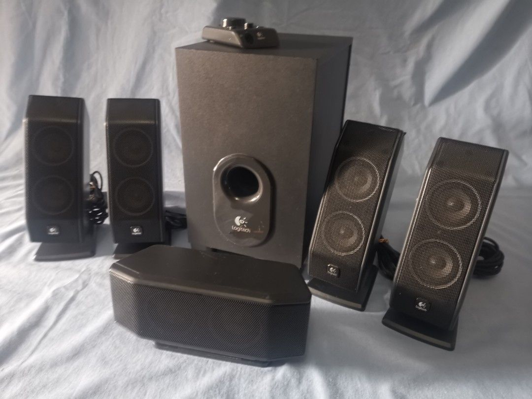 Logitech X-540 Computer Speakers for sale online