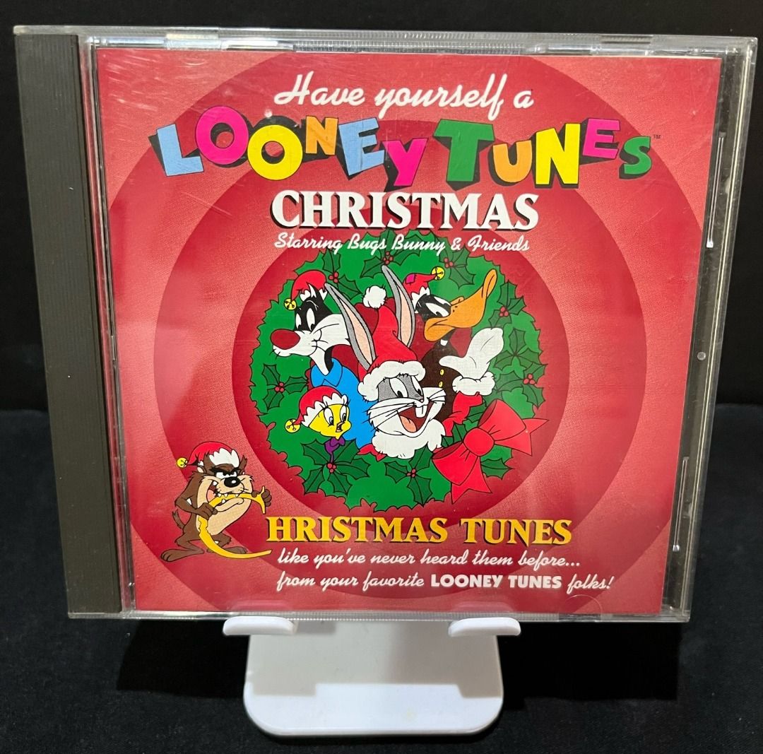 Looney Tunes Christmas CD (US-pressed) (Category: CDs & DVDs) located in Paranaque City. Submitted by jobatskifinds (Listing ID 1204064132, Image 1). Description: This CD was pressed in the US in 1994. It features the original voices of the Looney Tunes characters of Warner Bros, all of them singing Christmas tunes! I bought this CD locally before the year 2000. I think I only played this once or twice. After that it was just kept in a CD rack. A