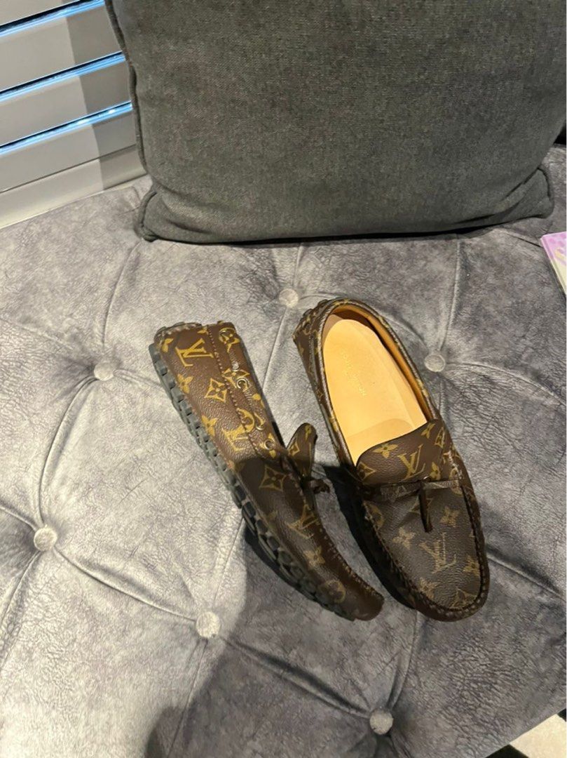 chaussures louis vuitton mocassins arizona 7.5