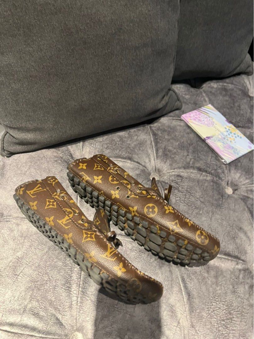 Louis Vuitton Arizona Moccasin Loafer On Feet 