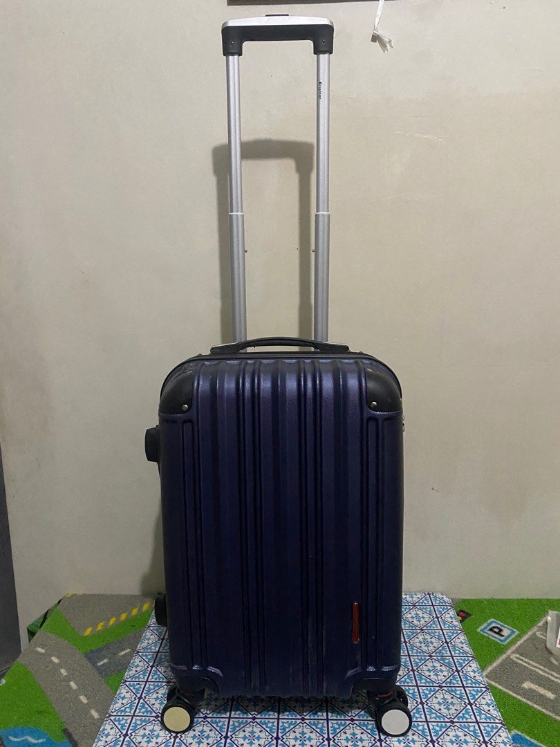 Luggage (Brighton) brand from Japan with combination key Cabin size,  Hobbies u0026 Toys, Travel, Luggage on Carousell