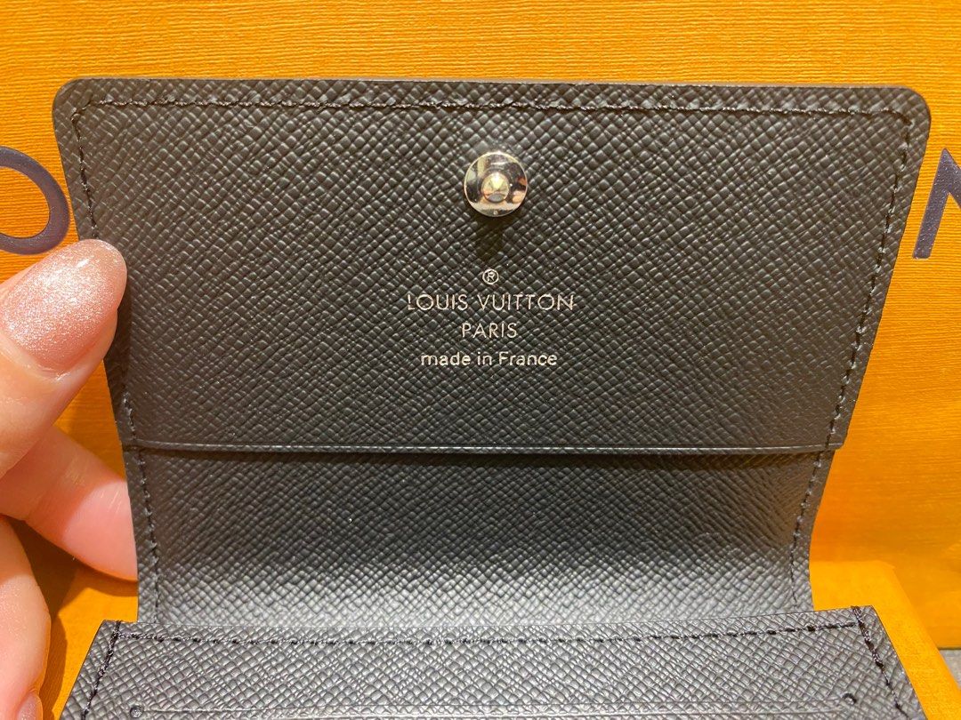 Caixa incluída] Louis Vuitton / Pingente de placa de identificação