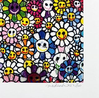 Have you ever noticed this tiny detail of the #takashimurakami X
