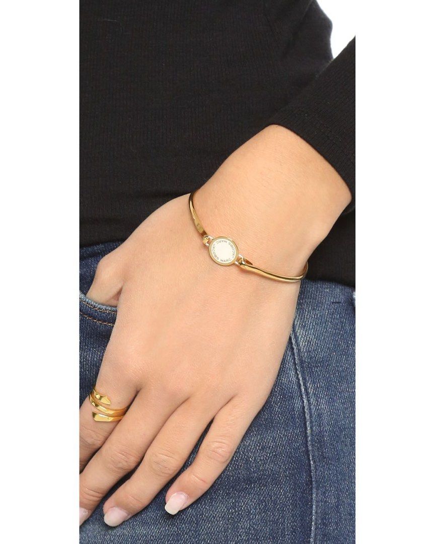 Brand New Marc by Marc Jacobs Dreamy Logo Enamel Disk Bracelet