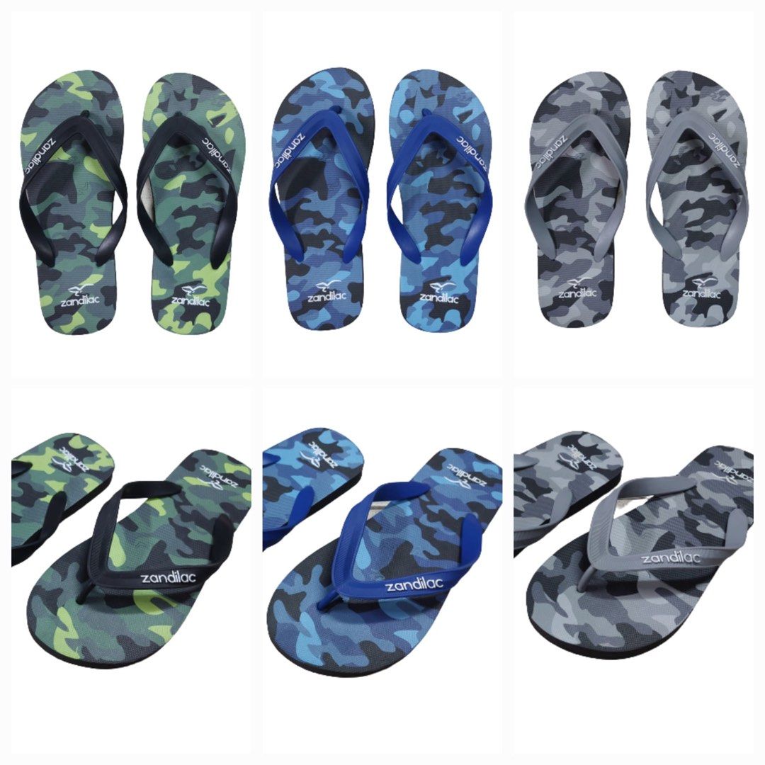 Mens camouflage flip flops outlet